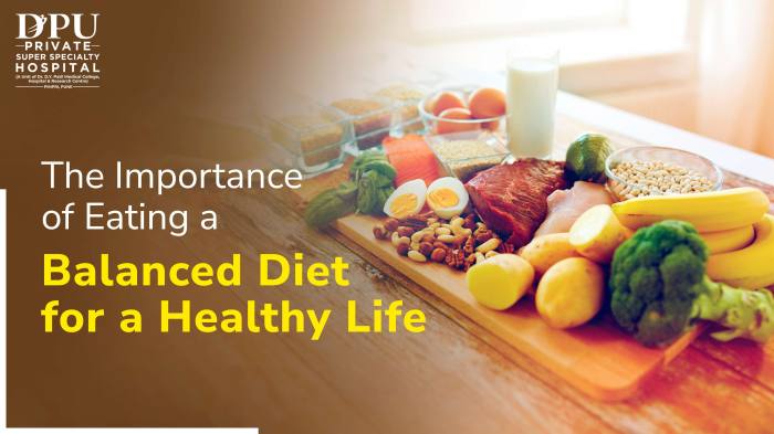 The Importance of Eating a Balanced Diet for a Healthy Life | DPU Hospital